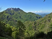 36 Bella vista verso il Resegone -versante nord. Visibile la strada per Morterone